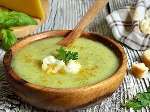 the cauliflower soup